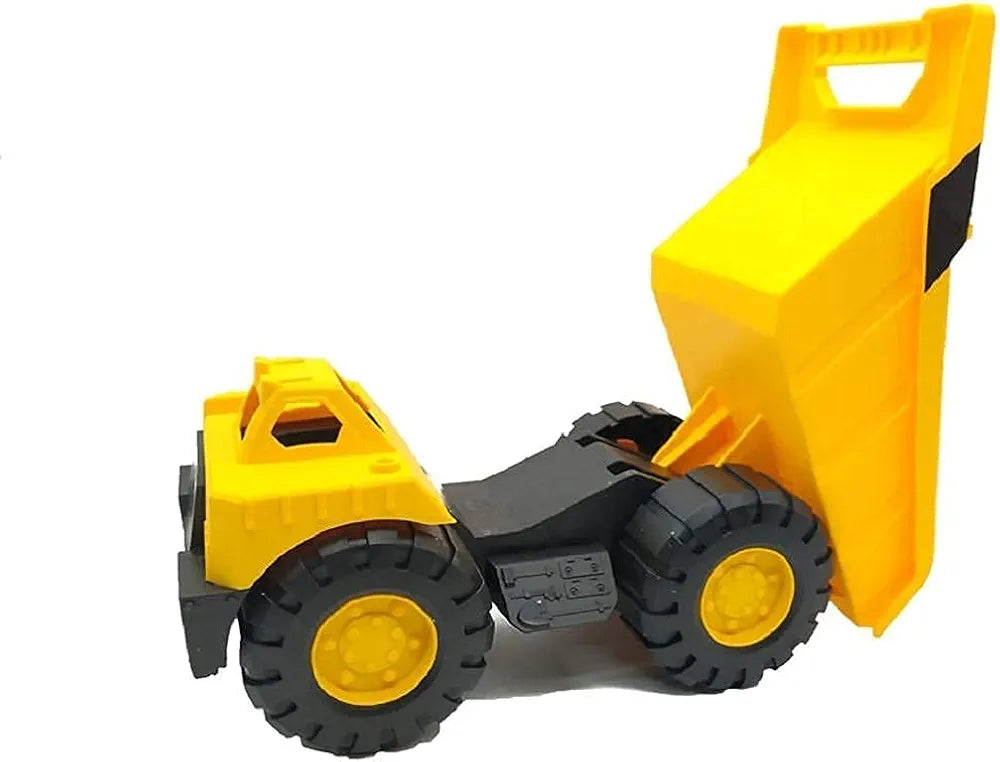 Storio Toys Push and Go Automobile Bulldozer Construction Engineering Excavator Vehicle Dumper Truck Toy for Kids Boys (Big Dumper Truck)